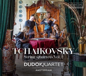 Dudok Quartet Amsterdam - Tchaikovsky String Quartets Vol. 2: String Quartet No.3, Quartet Movement, Arr. From The Seasons i gruppen ÖVRIGT / Övrigt / aub hos Bengans Skivbutik AB (5580072)