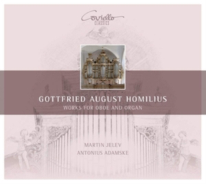 Gottfried August Homilius - Works For Oboe And Organ i gruppen CD / Klassiskt hos Bengans Skivbutik AB (5580338)