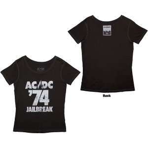 Ac/Dc - 74 Jailbreak Lady Grey T-Shirt i gruppen MERCHANDISE / T-shirt / Hårdrock hos Bengans Skivbutik AB (5581201r)