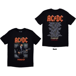 Ac/Dc - Angus Soundwall Eu Tour 24 Uni Bl T-Shirt i gruppen MERCHANDISE / T-shirt / Hårdrock hos Bengans Skivbutik AB (5581204r)