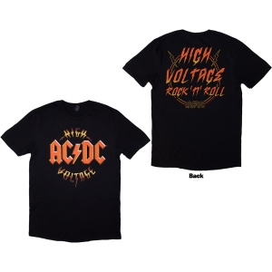 Ac/Dc - High Voltage Rnr Uni Bl T-Shirt i gruppen MERCHANDISE / T-shirt / Hårdrock hos Bengans Skivbutik AB (5581215r)