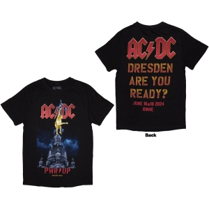 Ac/Dc - Pwr Up Dresden 24 Lady Bl T-Shirt i gruppen MERCHANDISE / T-shirt / Hårdrock hos Bengans Skivbutik AB (5581223r)