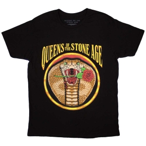 Queens Of The Stone Age - Cobra Uni Bl T-Shirt i gruppen MERCHANDISE / T-shirt / Hårdrock hos Bengans Skivbutik AB (5581250r)