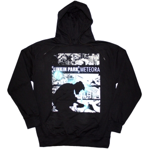 Linkin Park - Meteora Drip Collage Uni Bl Hoodie i gruppen MERCHANDISE / Hoodies / Hårdrock hos Bengans Skivbutik AB (5581721r)