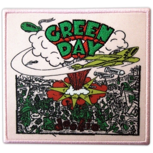 Green Day - Dookie Album Cover Pink Printed Patch i gruppen MERCHANDISE / Tygmärke / Punk hos Bengans Skivbutik AB (5581818)