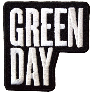 Green Day - Stacked Logo Woven Patch i gruppen MERCHANDISE / Tygmärke / Punk hos Bengans Skivbutik AB (5581826)