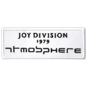Joy Division - Atmosphere Woven Patch i gruppen MERCHANDISE / Tygmärke / Pop-Rock hos Bengans Skivbutik AB (5581839)