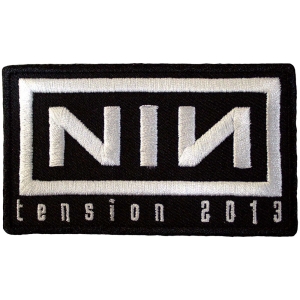 Nine Inch Nails - Tension 2013 Woven Patch i gruppen MERCHANDISE / Tygmärke / Pop-Rock hos Bengans Skivbutik AB (5581869)
