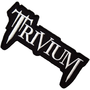Trivium - Classic Logo Woven Patch i gruppen MERCHANDISE / Tygmärke / Hårdrock hos Bengans Skivbutik AB (5581881)