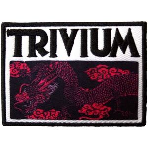 Trivium - Deadmen & Dragons Silhouette Printed Patch i gruppen MERCHANDISE / Tygmärke / Hårdrock hos Bengans Skivbutik AB (5581882)