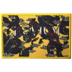 Trivium - Dragons Yellow Printed Patch i gruppen MERCHANDISE / Tygmärke / Hårdrock hos Bengans Skivbutik AB (5581884)