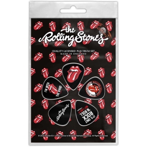 The Rolling Stones - Tongue Button Badge 5-Pack i gruppen MERCHANDISE / Pin-Button Badge / Pop-Rock hos Bengans Skivbutik AB (5581975)