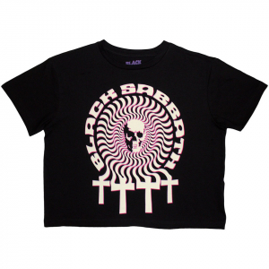 Black Sabbath - Hypnotic Skull Lady Bl Crop Top i gruppen ÖVRIGT / Övrigt / aub hos Bengans Skivbutik AB (5583535r)