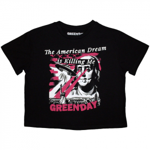 Green Day - American Dream Lady Bl Crop Top i gruppen ÖVRIGT / Övrigt / aub hos Bengans Skivbutik AB (5583539r)