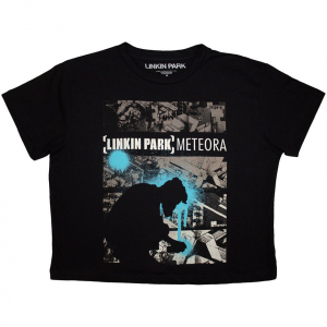 Linkin Park - Meteora Drip Collage Lady Bl Crop Top i gruppen ÖVRIGT / Övrigt / aub hos Bengans Skivbutik AB (5583543r)