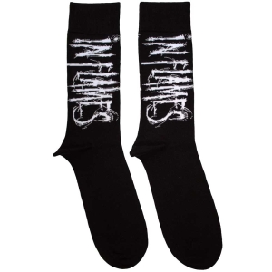 In Flames - Logo Uni Bl Socks i gruppen MERCHANDISE / Merch / Hårdrock hos Bengans Skivbutik AB (5583673)