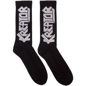 Kreator - Logo Uni Bl Socks i gruppen MERCHANDISE / Strumpor / Hårdrock hos Bengans Skivbutik AB (5583679)