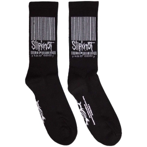 Slipknot - Barcode & Tribal S Uni Bl Socks i gruppen MERCHANDISE / Strumpor / Hårdrock hos Bengans Skivbutik AB (5583686)