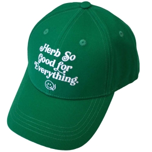 Bob Marley - Herb So Good Green Baseball Cap i gruppen MERCHANDISE / Keps / Reggae hos Bengans Skivbutik AB (5583697)