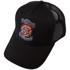 Rolling Stones - Tattoo You Bl Mesh-Back Cap i gruppen MERCHANDISE / Keps / Pop-Rock hos Bengans Skivbutik AB (5583717)