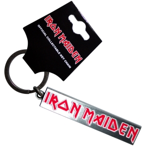 Iron Maiden - Logo Keychain i gruppen MERCHANDISE / Nyckelring / Hårdrock hos Bengans Skivbutik AB (5583906)