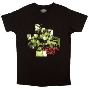Green Day - Photo Montage Uni Bl T-Shirt i gruppen MERCHANDISE / T-shirt / Punk hos Bengans Skivbutik AB (5583974r)