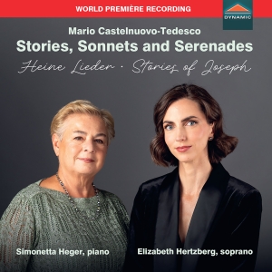 Mario Castelnuovo-Tedesco - Stories, Sonnets & Serenades i gruppen CD / Nyheter hos Bengans Skivbutik AB (5584296)
