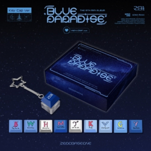 Zerobaseone - Blue Paradise (Key Cap Ver.) i gruppen MERCHANDISE / Merch+Code / K-Pop hos Bengans Skivbutik AB (5584681)
