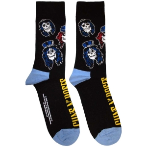 Guns N Roses - Skulls Band Uni Bl Socks (Size 40-44) i gruppen MERCHANDISE / Strumpor / Hårdrock hos Bengans Skivbutik AB (5586284)