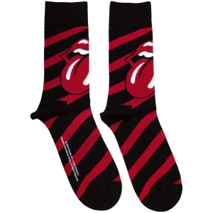 Rolling Stones - Stripes Uni Bl Socks i gruppen MERCHANDISE / Merch / Pop-Rock hos Bengans Skivbutik AB (5586302)