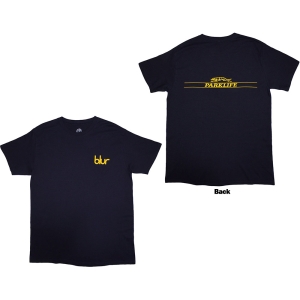 Blur - Yellow Pocket Blur / Parklife Uni Navy T-Shirt i gruppen MERCHANDISE / T-shirt / Pop-Rock hos Bengans Skivbutik AB (5586745r)