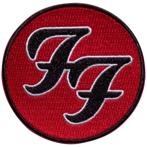 Foo Fighters - Ff Logo Woven Patch i gruppen MERCHANDISE / Tygmärke / Pop-Rock hos Bengans Skivbutik AB (5587230)