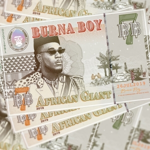 Burna Boy - African Giant i gruppen VINYL / Hip Hop-Rap hos Bengans Skivbutik AB (5587842)