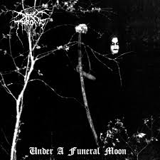Darkthrone - Split Seams/Vikt Hörn Under A Funeral Moon (Marbled Vinyl) i gruppen VINYL / Hårdrock hos Bengans Skivbutik AB (5588342)
