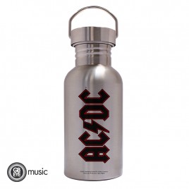 Ac/Dc - Canteen Steel Bottle - Logo i gruppen MERCHANDISE / Merch / Hårdrock hos Bengans Skivbutik AB (5589199)