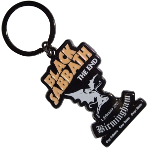 Black Sabbath - The End Keychain i gruppen MERCHANDISE / Nyckelring / Hårdrock hos Bengans Skivbutik AB (5589217)