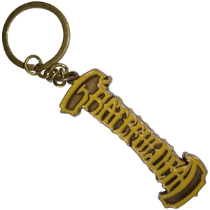 Grateful Dead - Gold Logo Keychain i gruppen MERCHANDISE / Nyckelring / Pop-Rock hos Bengans Skivbutik AB (5589242)