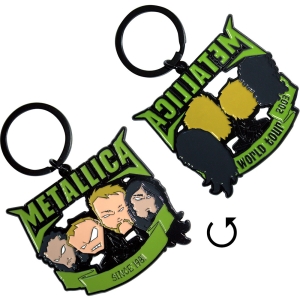 Metallica - Since 1981 Heads Keychain i gruppen MERCHANDISE / Nyckelring / Hårdrock hos Bengans Skivbutik AB (5589262)