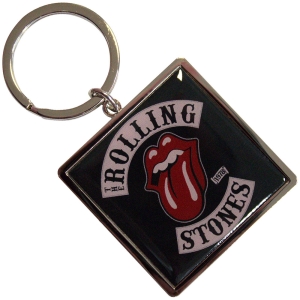 Rolling Stones - Tour 78 Bordered Keychain i gruppen MERCHANDISE / Nyckelring / Pop-Rock hos Bengans Skivbutik AB (5589273)
