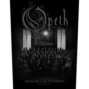 Opeth - The Last Will And Testament Back Patch i gruppen MERCHANDISE / Tygmärke / Hårdrock hos Bengans Skivbutik AB (5590298)