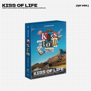 Kiss Of Life - 1st World Tour (Kiss Road) In North America Tour-Log + WM i gruppen Minishops / K-Pop Minishops / Kiss Of Life hos Bengans Skivbutik AB (5591201)