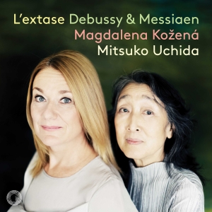 Magdalena Kozena Mitsuko Uchida - L'extase - Debussy & Messiaen Songs i gruppen CD / Klassiskt hos Bengans Skivbutik AB (5591847)