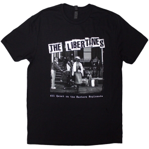 The Libertines - Aqotee Album B&W Uni Bl T-Shirt i gruppen MERCHANDISE / T-shirt / Pop-Rock hos Bengans Skivbutik AB (5592330r)