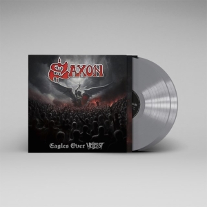 Saxon - Eagles Over Hellfest (Silver Coloured Vinyl LP) i gruppen VINYL / Hårdrock hos Bengans Skivbutik AB (5592981)