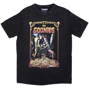Goonies Movie - Movie Poster Stone Wash Uni Bl T-Shirt i gruppen MERCHANDISE / T-shirt / Film-Musikal hos Bengans Skivbutik AB (5593177r)