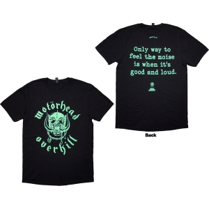 Motorhead - Overkill Lyric Uni Bl T-Shirt i gruppen MERCHANDISE / T-shirt / Hårdrock hos Bengans Skivbutik AB (5593188r)