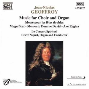 Geoffroy Jean-Nicolas - Music For Choir & Organ i gruppen Externt_Lager / Naxoslager hos Bengans Skivbutik AB (560388)