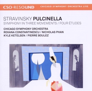 Igor Stravinsky - Pulcinella/Symphony In 3 Movements i gruppen CD / Klassiskt,Övrigt hos Bengans Skivbutik AB (562416)