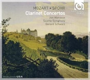 Manasse John - Clarinet Concertos i gruppen CD / Klassiskt,Övrigt hos Bengans Skivbutik AB (562881)