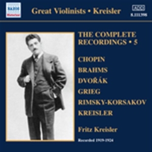 Fritz Kreisler - Solo Recordings Vol 5 i gruppen Externt_Lager / Naxoslager hos Bengans Skivbutik AB (563273)